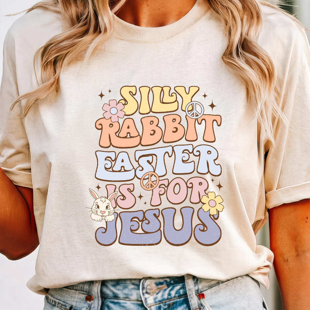 Silly Rabbit | Comfort Colors Ring-Spun Cotton | He Found Me | Christian Bible Verse Tee