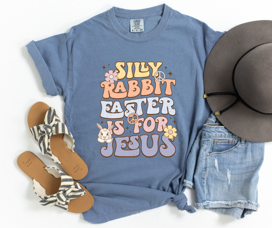 Silly Rabbit | Comfort Colors Ring-Spun Cotton | He Found Me | Christian Bible Verse Tee